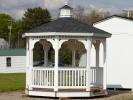 10x10 Vinyl Gazebo from Pine Creek Structures of Berrysburg